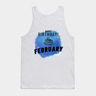 Birthday February #2 Tank Top